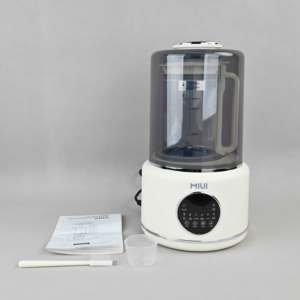 MIUI mélangeur silencieux professionnel à faible bruit insonorisé lait chauffant, soupe, mélangeur de smoothie silencieux pour la cuisine domestique 1.5L autonettoyant - Product Image 6
