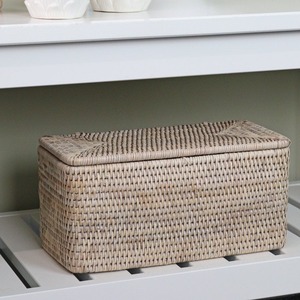 Panier de rangement en rotin naturel fait main, écologique, 2 compartiments, design moderne multifonctionnel, Artex Green Earth Made - Product Image 2