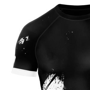 ชุดป้องกันผดผื่นระบายอากาศป้องกันรังสียูวีของผู้ชายเสื้อและเสื้อ Jitsu Bjj Mma พิมพ์ลายแบบกำหนดเองได้ - Product Image 4