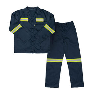 Vêtements anti-flamme personnalisés en gros Combinaison de sécurité à bas prix Vêtements de travail légers et protecteurs Combinaisons de sécurité - Product Image 3