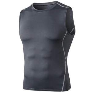 Nouvelle Collection à Manches Courtes Formelle Homme Compression Wear Sport Top Hommes Activewear Gym Fitness T-Shirt Jacquard Motif Tricoté - Product Image 3
