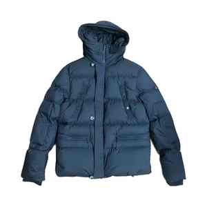 Veste d'hiver matelassée pour homme avec logo personnalisé, fermeture éclair intégrale, noire, Apex, polyester, séchage rapide, imperméable - Product Image 6