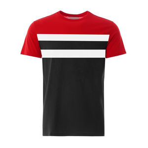 Camisetas de marca Venta al por mayor Logotipo personalizado Diseño Crew Fitness Algodón Camisas Nuevo diseño Algodón Microfibra Camiseta para hombres - Product Image 4