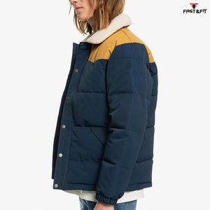 Chaqueta impermeable transpirable de lona de manga larga con cuello levantado de calidad de calle alta de nuevo estilo de diseño personalizado precio al por mayor - Product Image 2