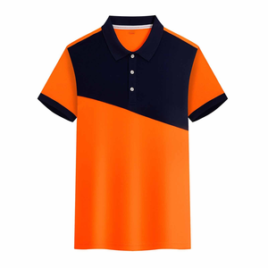 Polo de talla grande con estilo para mujer de algodón 100%, diseño personalizado, polos de calidad suave de Color de contraste sólido para mujer de BD - Product Image 5
