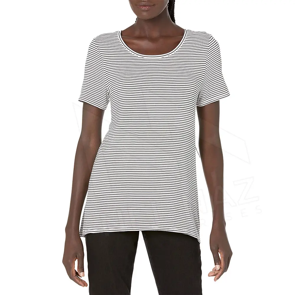 Katoen/Polyester Gemaakt Meisje T-Shirts Plus Size Meisje T-Shirts Fabriek Groothandel Gemaakt Meisje T-Shirts Ademend