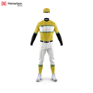 Nuevos Conjuntos de Uniformes de Béisbol Ligeros y Transpirables, Ropa Deportiva para Equipos a Precio Razonable para Adultos - Product Image 3