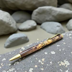 Bolígrafo de madera Premium Coffee Burl para escritura ejecutiva y Regalos memorables - Product Image 5