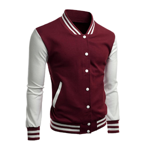 Best in Style comfort Custom Design Full Sleeves Canvas Stand Collar Varsity <b>Jackets</b> at Low Wholesale Prices <b>Men's</b> <b>Jackets</b> - Product Image 4