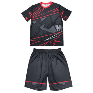 ชุดฟุตบอลแบบยูนิเซ็กซ์ ราคาแข่งขัน จำนวนมาก ระบายอากาศ แห้งเร็ว รับผลิตตามแบบส่วนตัว (OEM) - Product Image 1