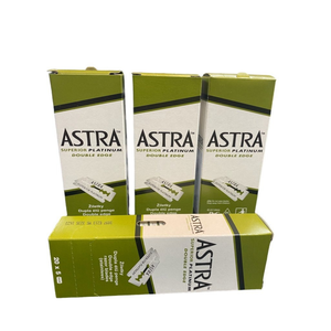 Cuchillas de Afeitar Astra Superior de Acero Inoxidable Platino, Exportador, Gran Venta, Alta Calidad - Product Image 1