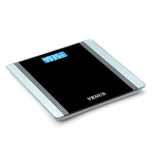 Venus EPS-1199, pèse-personne numérique argenté, haute précision, grande capacité, affichage LCD, longue durée de vie de la batterie, verre trempé intelligent, utilisation domestique - Product Image 5
