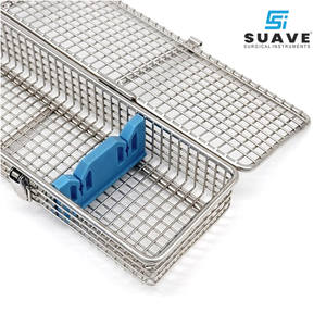 Panier de stérilisation d'instruments chirurgicaux Plateau de stérilisation chirurgicale en acier sur mesure par SUAVE SURGICAL INSTRUMENTS - Product Image 6
