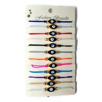 Pulseras de macromo de colores surtidos Pedido mínimo 12 piezas Accesorios de encanto de moda