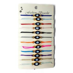 Pulseras de macromo de colores surtidos Pedido mínimo 12 piezas Accesorios de encanto de moda - Product Image 2