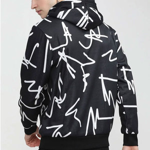 Sudadera de invierno de soporte de Venta caliente para hombres Sudadera con capucha de lana de felpa para hombres-Manga larga - Product Image 3