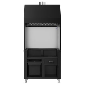 Módulo Neutral para Parrilla de Carbón/Gas BERLIN - 960 mm - Negro - Product Image 3