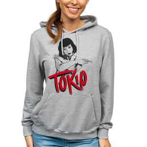 Moda Mujer Sudaderas con capucha Sudadera con capucha de manga larga con cremallera Estilo casual - Product Image 1