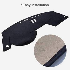 Tapis de tableau de bord pour <span class=keywords><strong>Lexus</strong></span> <span class=keywords><strong>RX</strong></span> 350 <span class=keywords><strong>450H</strong></span> 2010 <span class=keywords><strong>2011</strong></span> 2012 2013 2014 2015 Dashmat Pad LHD Dashboard Cover Carpet Sun Shade Mats Black - Product Image 6