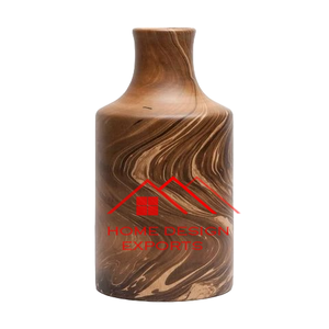 2025 Best Selling Luxury Home Hotel Decor Metal Vase at Wholesale Rate <b>Wooden</b> Tabletop Decor <b>Wooden</b> Vase - Product Image 1