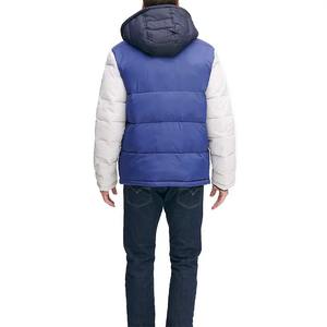 Veste à col montant en toile avec logo personnalisé OEM Service 2025 de haute qualité pour hommes - Product Image 2