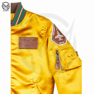 Veste universitaire d'hiver, décontractée et élégante, unie, enduite, respirante, à séchage rapide, écologique, broderie, impression, haute qualité, service OEM - Product Image 4