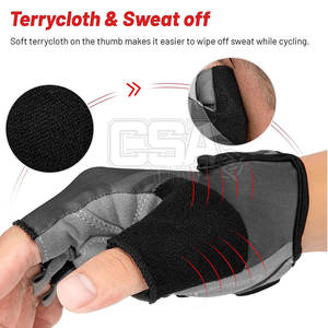 ถุงมือขี่จักรยานถุงมือครึ่งนิ้วถุงมือขี่จักรยานสินค้ามาใหม่ - Product Image 4