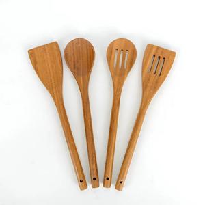 Premium Quality Durable Lightweight Heat Resistant Wooden Cutlery Set Spoons Forks Knives <b>Chopsticks</b>-American Style Wedding - Product Image 2
