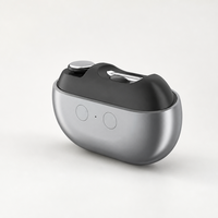 Coupe-ongles électrique automatique rechargeable portable 3-en-1 avec lame incurvée et ouverture large pour bébés, enfants et personnes âgées
