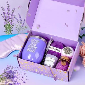 Set de Regalo Spa Rosa para Mujer: Vaso, Antifaz para Dormir, Bomba de Baño, Vela, Jabón de Aromaterapia, Cuidado Facial, Tamaño Viaje, Cosméticos de Grado Profesional para Baño y Belleza - Product Image 3
