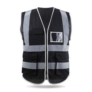 Vêtements de travail d'hiver haute visibilité en polyester pour le trafic Gilet de sécurité réfléchissant haute visibilité Vêtements avec logo personnalisé Gilet robuste personnalisable - Product Image 2