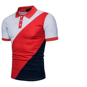 Camiseta Polo de Manga Corta con Solapa, Nueva Colección de Verano para Hombre, Juvenil y a la Moda, Color Sólido con Bordado, MARCA BS 2026 - Product Image 1