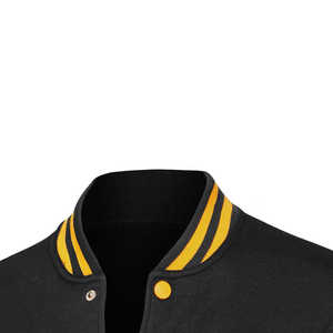 Veste universitaire pour hommes la plus vendue, design personnalisé avec logo, mode d'hiver, vente en gros OEM, broderie personnalisée, vestes de lettreman - Product Image 6