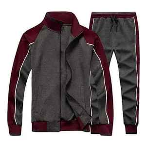 Échantillon gratuit Survêtements d'hiver personnalisés du Pakistan 100% coton avec sweat à capuche et pantalon à rayures sur les épaules - Product Image 2