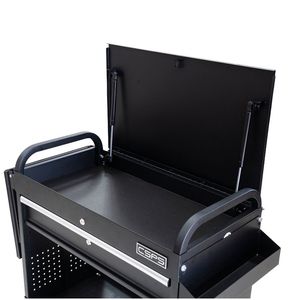 Armoire de boîte à outils 79cm 01-tiroir pour chariot à outils d'entrepôt de Garage de mécanicien assemblage rapide industrie d'armoire à outils roulante Durable - Product Image 2