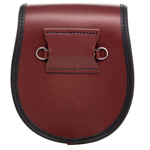 Hecho a medida de cuero auténtico Highland Full Dress Kilt Sporran accesorio de instrumento Musical hecho a mano con todos los tamaños gran oferta - Product Image 2