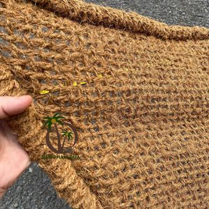 COCO ECO Brand Garden Shade <b>Sail</b> Rectangle Sunshade <b>Awning</b> with Coconut Fiber Hanging Mat and Sunshade <b>Sail</b> - Product Image 1