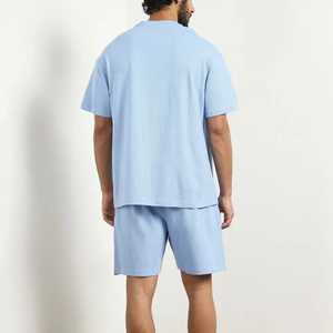 260G hommes et femmes ample décontracté T-Shirt mode américaine Design couleur unie à manches courtes 100% coton été nouveauté - Product Image 4