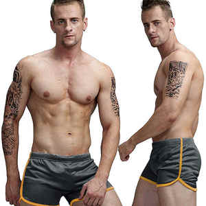 Pantalones cortos transpirables de malla hechos a medida, pantalones cortos deportivos de doble capa para correr, pantalones cortos estampados informales de verano - Product Image 2