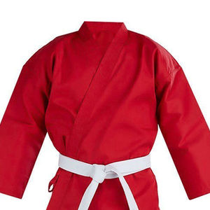 100% Cotton Custom Karate Uniform Kimono Gi Stretch Sets Lightweight Martial Arts Wear with <b>Belt</b> for Adults - Product Image 3