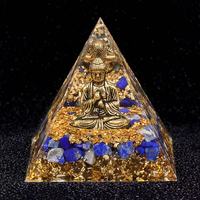 OEM Anpassbare 60 Stück 5cm Polierte Orgon-Kristallpyramiden Spirituelle Energieheilung Meditation Geschenk Direktlieferant Weihnachten