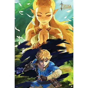 Póster de Pared de Estilo Moderno de la Leyenda de Zelda: Breath of the Wild - Product Image 1