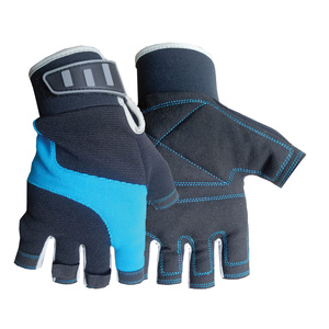 Guantes de Trabajo Mecánicos Personalizados, Flexibles y Protectores, de Medio Dedo, Aptos para Guantes de Seguridad y Guantes de Trabajo para la Construcción - Product Image 2