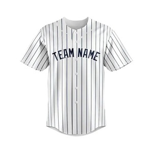 Maillots de baseball respirants sur mesure chemises de softball pour hommes vêtements de baseball et de softball unis vierges bon marché à vendre - Product Image 6