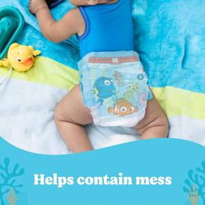 Pañales desechables para nadar Huggies Little Swimmers, talla 5-6 (más de 32 lb), 17 unidades - Product Image 2