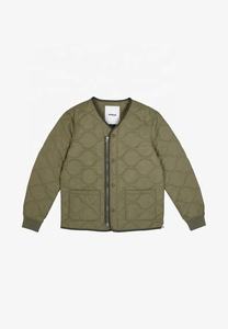 Veste bomber décontractée à manches longues pour femme, personnalisée avec logo, imperméable, écologique, matelassée, fermeture éclair - Product Image 4