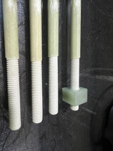 Écrou de tige fileté en fibre de verre FRP non conducteur et léger de haute résistance pour l'utilisation de produits chimiques électriques - Product Image 3
