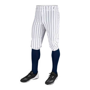OEM personalizado sublimación deportes uniformes Béisbol Softbol relajado AJUSTE A rayas pantalones de béisbol para los hombres - Product Image 5