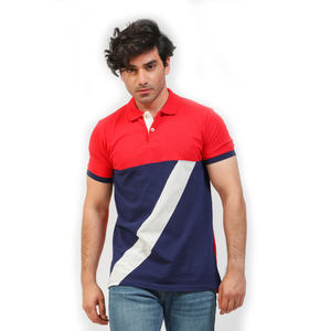 Nueva Camiseta de manga corta de Color de contraste de moda, camiseta Polo de algodón de verano para hombre de mejor diseño de alta calidad con personalización - Product Image 1