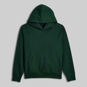 Sudadera con Capucha de Felpa de Corte Holgado 3013, Estilo Vintage Ecológico, Estampado Serigrafiado, Bordado de Silicona, Tallas XS-XL Disponibles, Color Sólido - Product Image 1